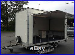 Used/Secondhand large Exhibition Unit Trailer Festival Shows Market Car Boot