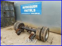 Used Step Trailer Single Wagon Axle C/w Wheels & Tyres