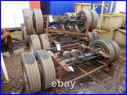 Used Step Trailer Single Wagon Axle C/w Wheels & Tyres