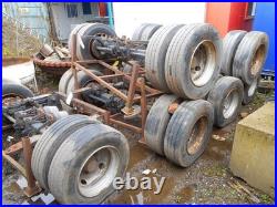 Used Step Trailer Single Wagon Axle C/w Wheels & Tyres Used Step Trailer Single Wagon Axle C/w Wheels & Tyres