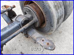 Used Step Trailer Single Wagon Axle C/w Wheels & Tyres