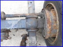 Used Step Trailer Single Wagon Axle C/w Wheels & Tyres