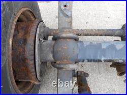 Used Step Trailer Single Wagon Axle C/w Wheels & Tyres