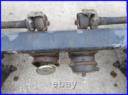 Used Step Trailer Single Wagon Axle C/w Wheels & Tyres