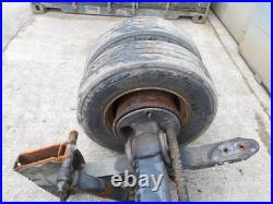 Used Step Trailer Single Wagon Axle C/w Wheels & Tyres