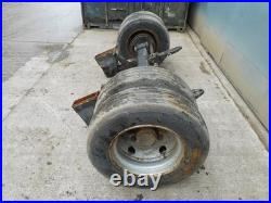 Used Step Trailer Single Wagon Axle C/w Wheels & Tyres