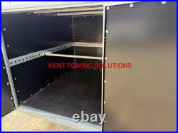 Used Tickners GP755 7 x 5 x 5ft Box Van Trailer 750KG MGW IN BLACK NO VAT