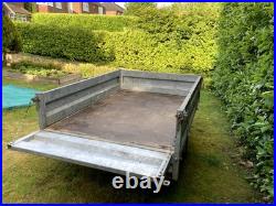 Used Westbroom galvanised car trailer 7 x 5ft. In good condition Used Westbroom galvanised car trailer 7 x 5ft. In good condition