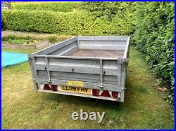 Used Westbroom galvanised car trailer 7 x 5ft. In good condition Used Westbroom galvanised car trailer 7 x 5ft. In good condition