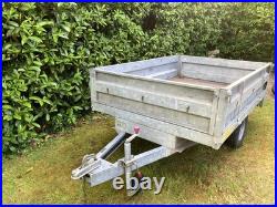 Used Westbroom galvanised car trailer 7 x 5ft. In good condition Used Westbroom galvanised car trailer 7 x 5ft. In good condition