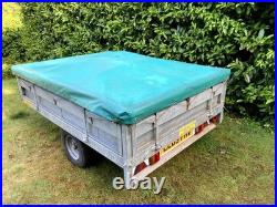 Used Westbroom galvanised car trailer 7 x 5ft. In good condition Used Westbroom galvanised car trailer 7 x 5ft. In good condition