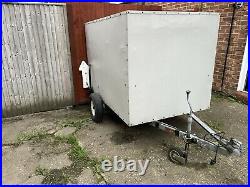 Used box trailer