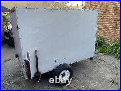Used box trailer