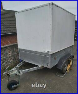 Used box trailer for sale tow a van type 74 inches long 53 inches wide