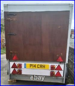 Used box trailer for sale tow a van type 74 inches long 53 inches wide