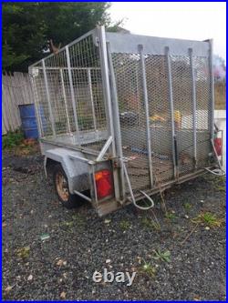 Used car trailer 6 x 4 drop down tail gate