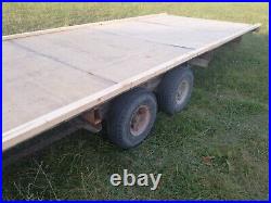 Used car trailers for sale flat Bed