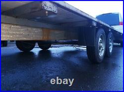 Used car transporter trailer