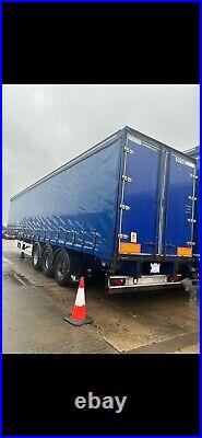 Used curtain side trailers