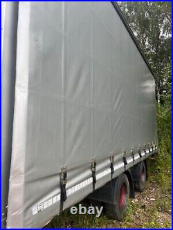 Used drawbar trailer