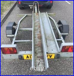 Used single motorcycle trailer