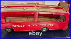 Vintage Dinky Supertoy No. 983 Car Carrier with Trailer Rare Boxed