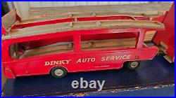 Vintage Dinky Supertoy No. 983 Car Carrier with Trailer Rare Boxed