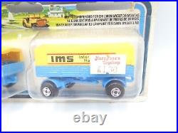 Vintage Matchbox Superfast TP-1 Mercedes LP Truck & Trailer IMS Blue Sealed