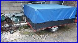 Waterproof Trailer, braked, ready to go, camping