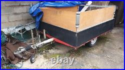 Waterproof Trailer, braked, ready to go, camping