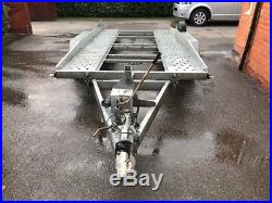 Wessex Trailers 2600KG Tilt Bed Car Trailer Twin Axle Great condition