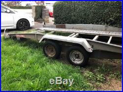 Wessex tiltbed car transporter trailer