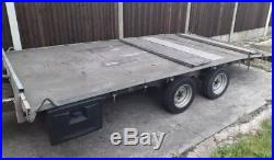 Wessex trailer car Transporter recovery 16x7 twin axle