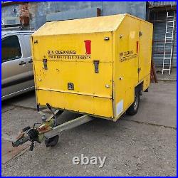 Wheelie Bin Trailer 8ft x 5ft Cleaning Trailer Electrics Water Wheelie Bin Trailer 8ft x 5ft Cleaning Trailer Electrics Water