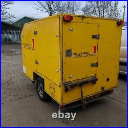 Wheelie Bin Trailer 8ft x 5ft Cleaning Trailer Electrics Water Wheelie Bin Trailer 8ft x 5ft Cleaning Trailer Electrics Water