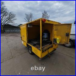 Wheelie Bin Trailer 8ft x 5ft Cleaning Trailer Electrics Water Wheelie Bin Trailer 8ft x 5ft Cleaning Trailer Electrics Water