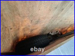 White Roller Shutter Box Trailer Twin Axle