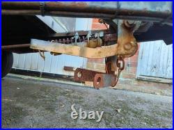 White Roller Shutter Box Trailer Twin Axle