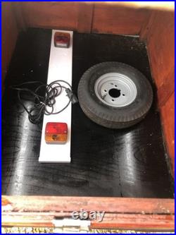 Wooden Camping Trailer