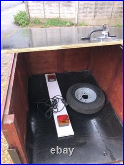 Wooden Camping Trailer