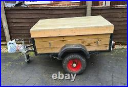 Wooden Car trailer 4ft x 3ft