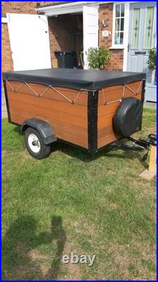 Wooden Trailer 5' x 3' x 2'3
