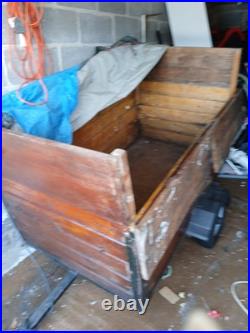 Wooden Trailer With Dead Bolt And Electrics Wooden Trailer With Dead Bolt And Electrics