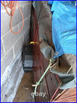 Wooden Trailer With Dead Bolt And Electrics Wooden Trailer With Dead Bolt And Electrics