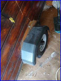 Wooden Trailer With Dead Bolt And Electrics Wooden Trailer With Dead Bolt And Electrics