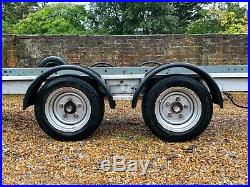 Woodford Car Transporter Trailer Electric Winch Led Lights Fully Serviced