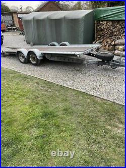 Woodford Car Transporter Trailer Tipping
