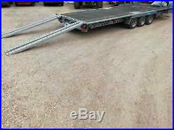 Woodford Double 2 Deck Car Trailer Transporter Tilt Bed 1 Year Old Price Inc Vat
