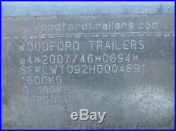 Woodford car transporter trailer